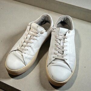 Allsaints White Leather Men's Sneakers